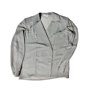 Giorgio Armani – Le Collezioni Silk-Blend Blazer Made in Italy IT 38 (US 4)